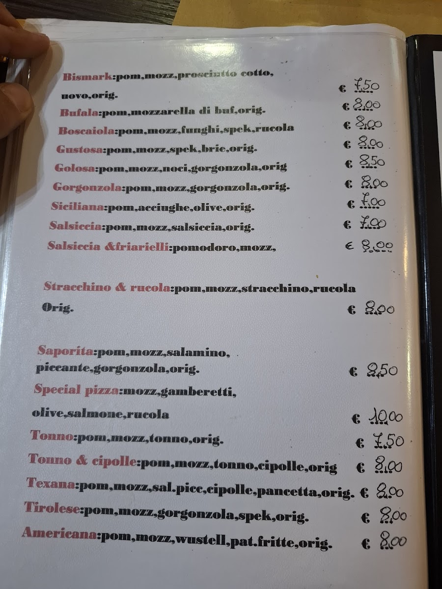 Menu La Venaria Reale-9